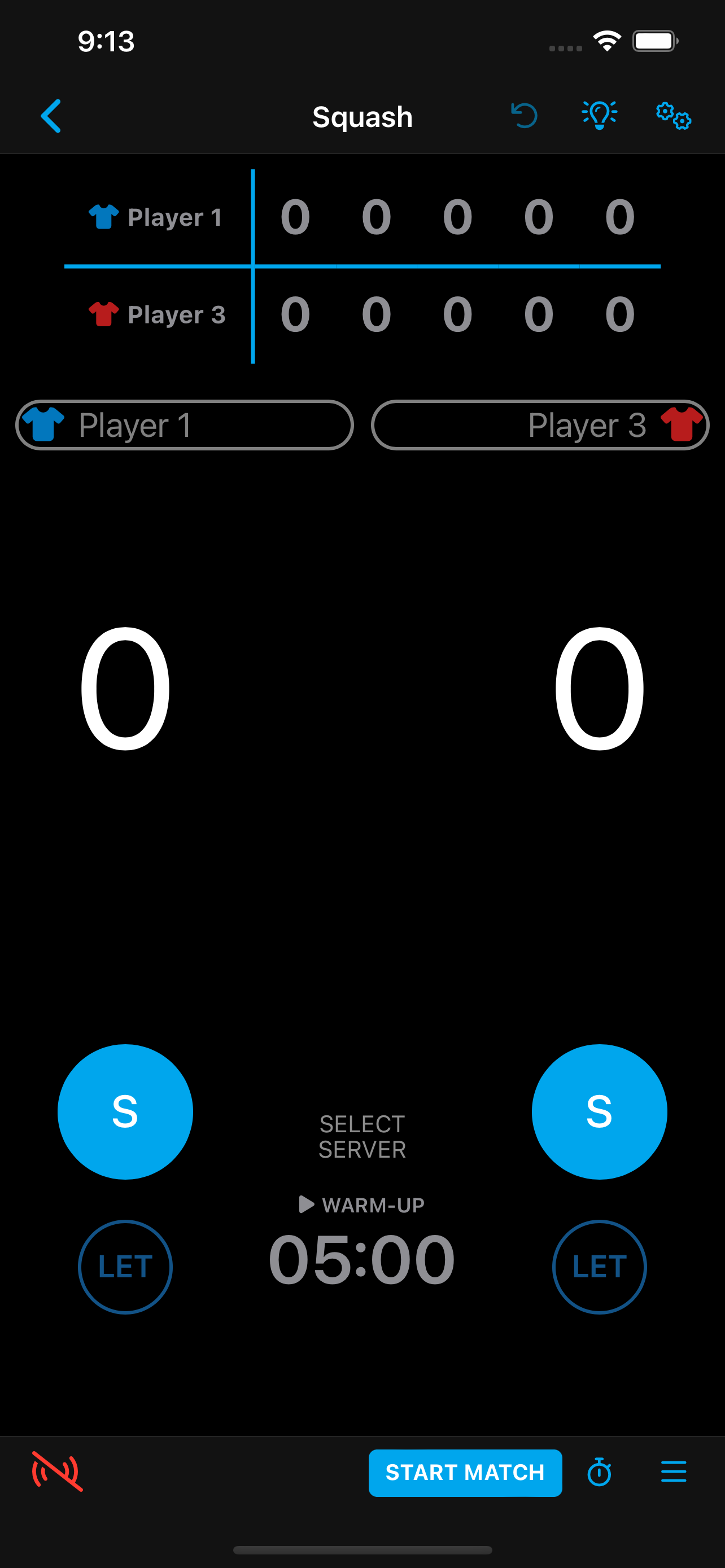 Squash app